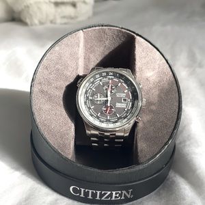 Silver Citizen eco watch